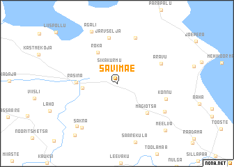 map of Savimäe