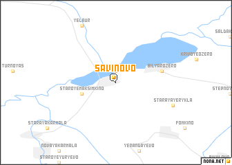 map of Savinovo