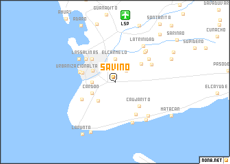 map of Savino
