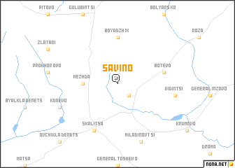 map of Savino