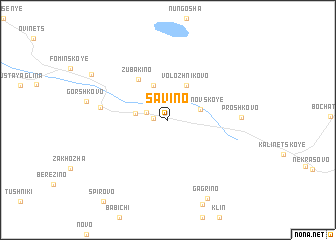 map of Savino