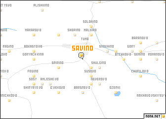 map of Savino