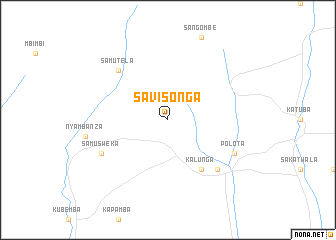 map of Savisonga