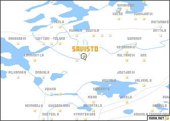 map of Savisto