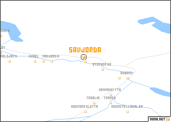 map of Savjorda