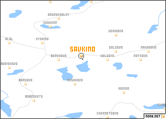map of Savkino