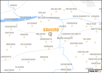 map of Savkino