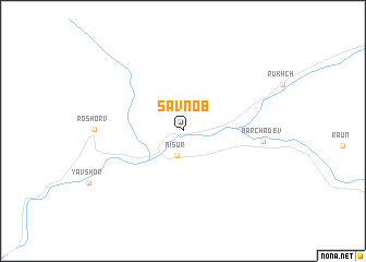 map of Savnob