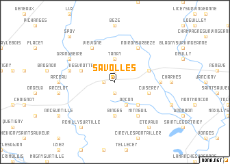 map of Savolles