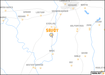 map of Savoy