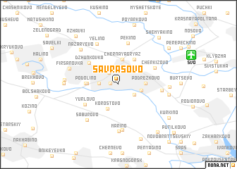 map of Savrasovo