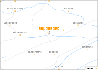map of Savrasovo