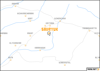 map of Savryuk