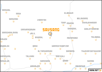 map of Savsang