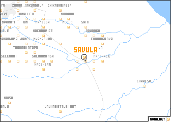 map of Savula