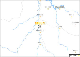 map of Savuni