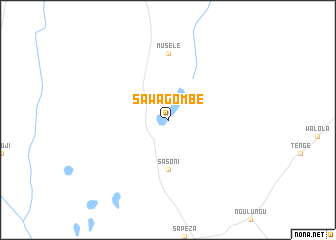 map of Sawagombe