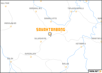 map of Sawahtambang