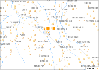 map of Sawah