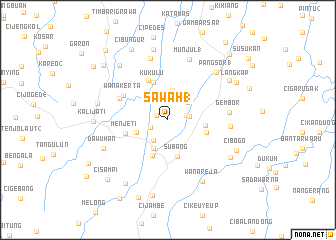 map of Sawah 1