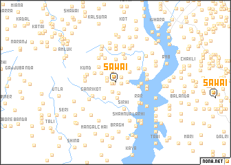 map of Sawāi