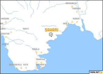 map of Sawani