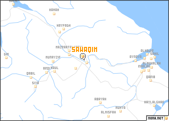 map of Sawāqim