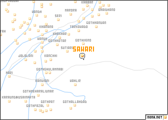 map of Sāwari