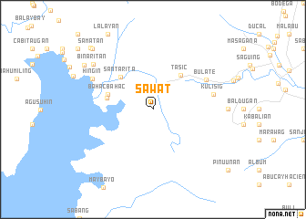 map of Sawat