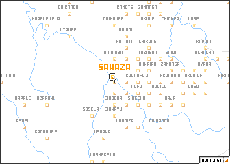 map of Sawaza
