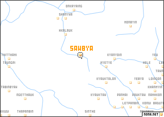 map of Sawbya