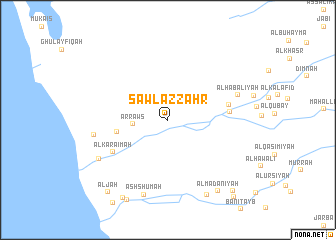 map of Sawl az Zahr