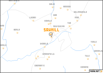 map of Sawmill