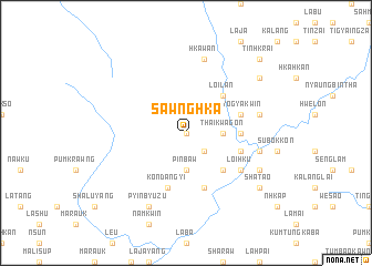 map of Sawnghka