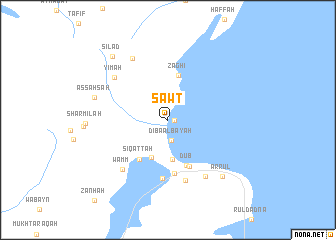 map of Sawţ