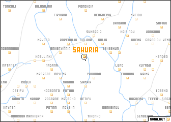 map of Sawuria