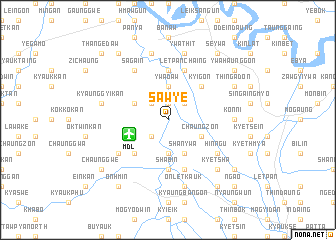 map of Sawye