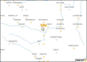 map of Saw