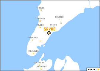 map of Sayab