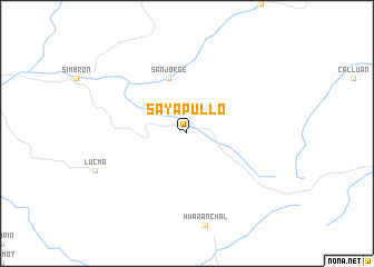 map of Sayapullo