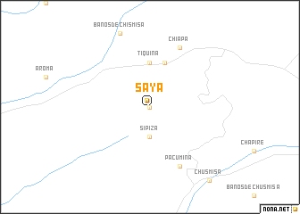 map of Saya