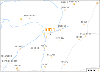 map of Saya