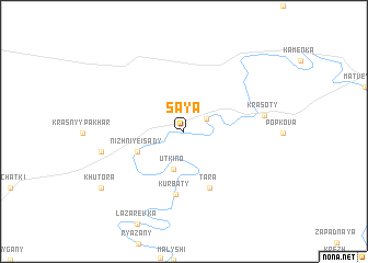 map of Saya