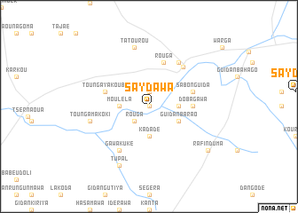 map of Saydawa