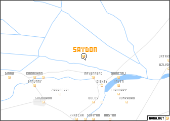 map of Saydon