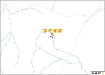 map of Sāyehbān