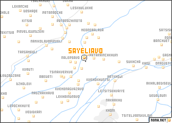 map of Sayeliavo