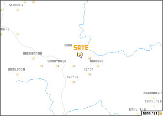 map of Saye