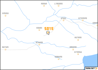 map of Saye