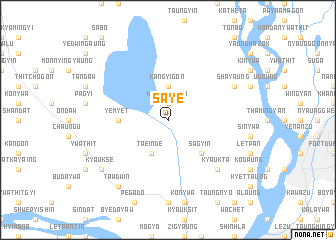 map of Saye